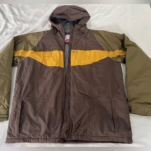 OAKLEY WINTER SKI Sportswear HYDRO FUEL Bomber Jacket SIZE LARGE